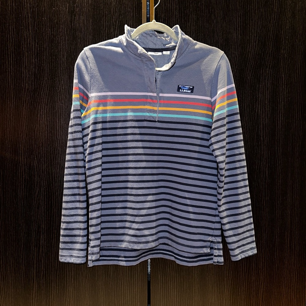 L.L. Bean Mens Rugby Style Mens Shirt